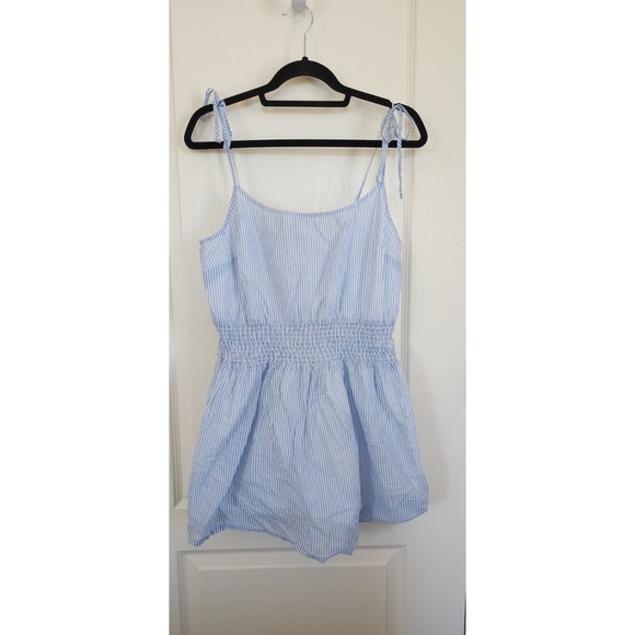 J. Crew Dresses & Skirts - J. Crew striped cotton dress with smocked waist